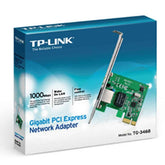 Tp Link Tg 3468 10/100/1000mbps Gigabit Ethernet Pci Express Network Card Pcie Interface